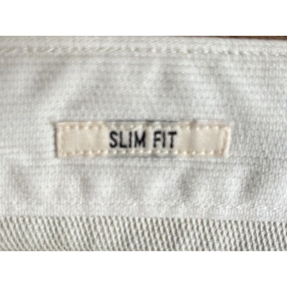 TODD SNYDER White Slim Fit 100% Cotton Denim Jeans Pants  Mens Size 28 - Picture 3 of 7